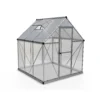 Palram Canopia Hybrid 6 X 6ft Silver Greenhouse
