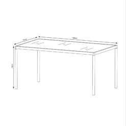 Bambrick 6 Seater Garden Dining Set -Garantia Store 12881493 3564948030834887