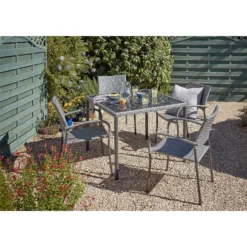 Bambrick 4 Seater Garden Dining Set -Garantia Store 12881495 1734948030558773