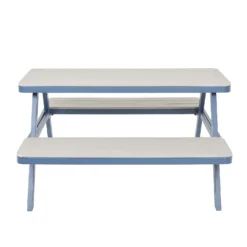 Picnic Bench - Navy & Grey -Garantia Store 12885211 2094853415314217
