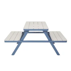 Picnic Bench - Navy & Grey -Garantia Store 12885211 5124853415361470
