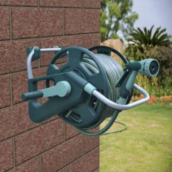 Homebase Premium Anti-Kink Hose Reel Set - 25m -Garantia Store 12885350 1024928031059811