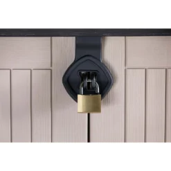 Keter Store It Out Midi Outdoor Garden Storage Shed 880L - Beige/Brown -Garantia Store 12885761 8284898752589709