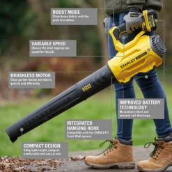 STANLEY FATMAX V20 18V Cordless Brushless Blower (Sfmcbl7M1-Gb) 12 STANLEY FATMAX V20 18V Cordless Brushless Blower (Sfmcbl7M1-Gb) -Garantia Store 12885849 7835052745693389