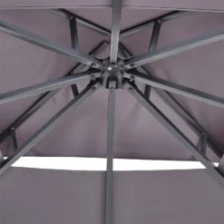 Florence Gazebo With Rattan Panels 10 Florence Gazebo With Rattan Panels -Garantia Store 12887045 1474843668990243