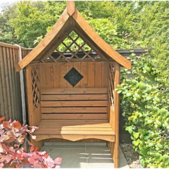 Shire Rose Arbour - 4x2ft -Garantia Store 12887168 2144856510102595