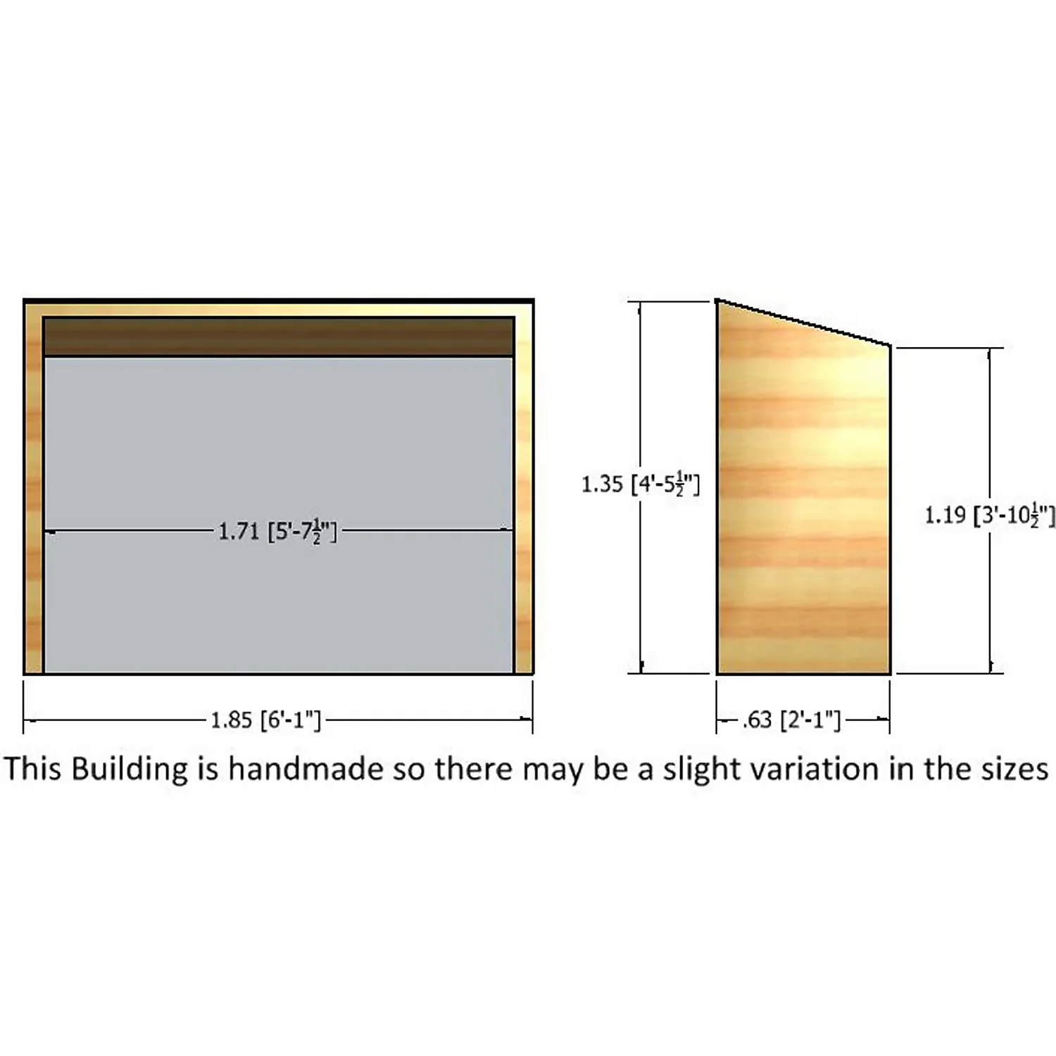 Shire Pent Shiplap Bike Store 6x3ft 4 Shire Pent Shiplap Bike Store 6x3ft - Image 4