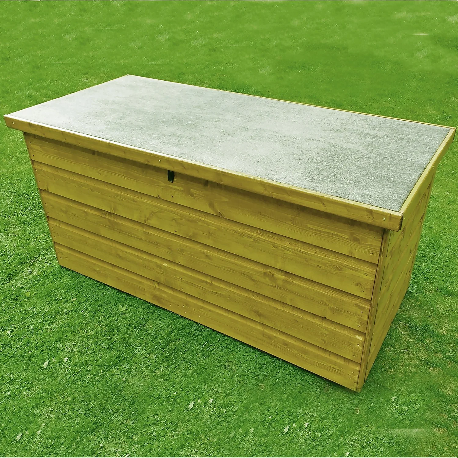 Shire Tongue & Groove Wooden Storage Box - 4x2ft 2 Shire Tongue & Groove Wooden Storage Box - 4x2ft - Image 2
