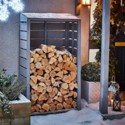 Shire Tall Wall Log Store - 3x1.5ft -Garantia Store 12887202 1504910901538437