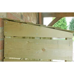 Shire Tall Wall Log Store - 3x1.5ft -Garantia Store 12887202 7264851593413233