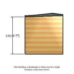 Shire Hampton Summerhouse (incl. Installation) - 7 X 7ft -Garantia Store 12887389 4164849864437600