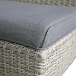 Mortimer Grey Rattan Garden Corner Sofa Set -Garantia Store 12887790 4475047776612000