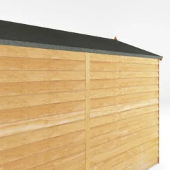 Mercia 8x6ft Overlap Apex Wooden Shed With Installation -Garantia Store 12888100 2075033256340263
