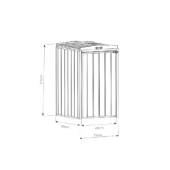 Mercia Single Bin Store 13 Mercia Single Bin Store -Garantia Store 12888119 1274849860070593