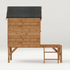 Mercia 4 X 7ft Snug Wooden Playhouse With Tower 12 Mercia 4 X 7ft Snug Wooden Playhouse With Tower -Garantia Store 12888282 1264874979631878