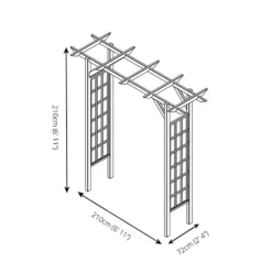 Mercia Flat Top Arch -Garantia Store 12888298 1224843954305336