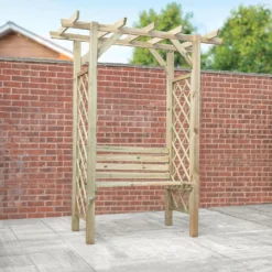 Mercia Pergola Seated Arbour 8 Mercia Pergola Seated Arbour -Garantia Store 12888303 1074884721422783