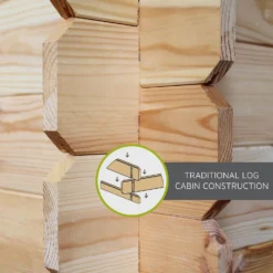 Mercia 3 X 2.5m 19mm Log Cabin (Installed) -Garantia Store 12888464 1985023718924499