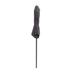 None 2.1m Crank & Tilt Parasol Dark Grey - Dia. 38mm -Garantia Store 12888560 1414843674155031