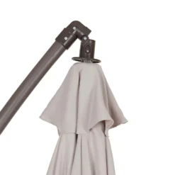 3m Overhanging Parasol - Natural -Garantia Store 12888570 6594966185536820