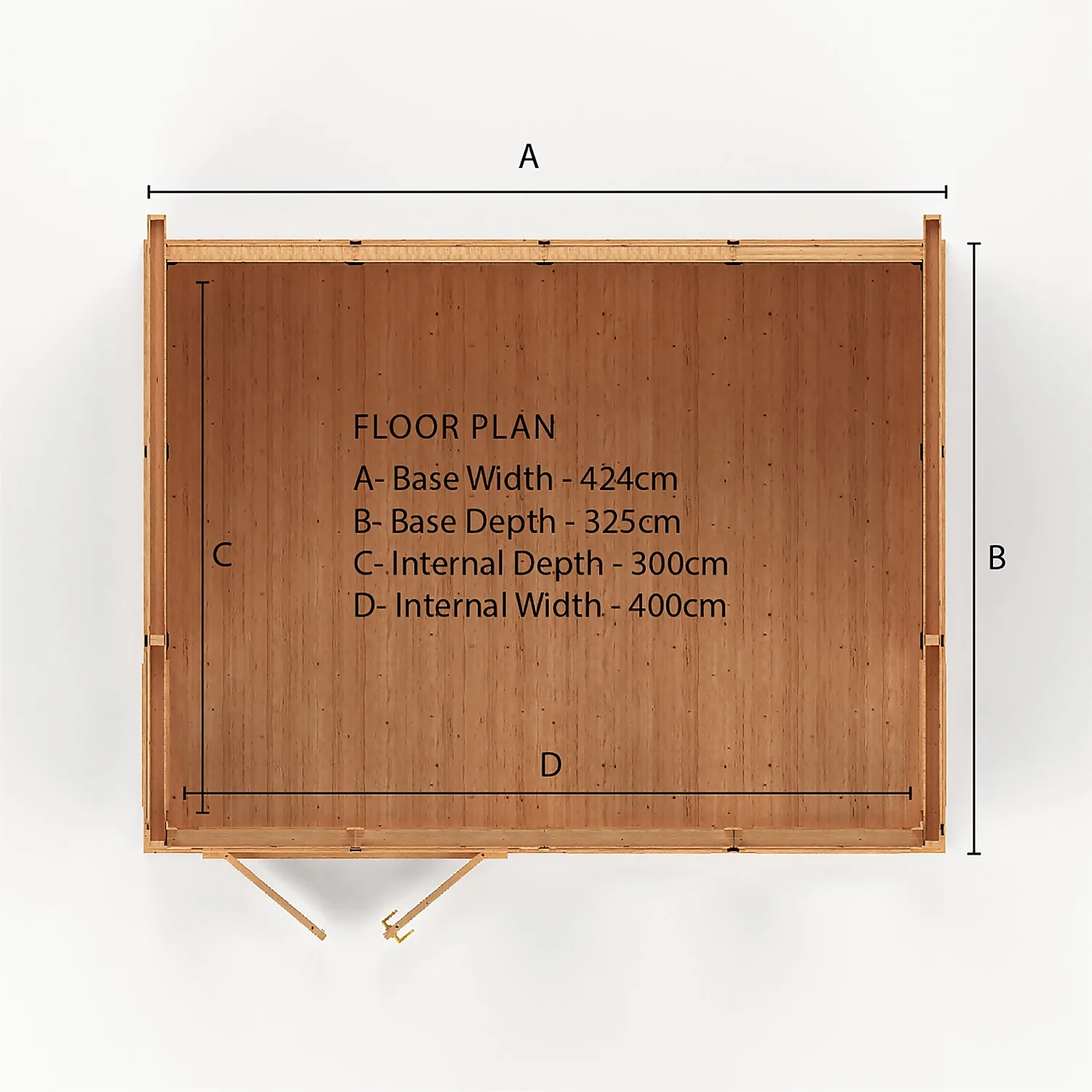 Mercia Insulated Garden Room 4 X 3m - Installed 7 Mercia Insulated Garden Room 4 X 3m - Installed - Image 7