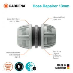 GARDENA Hose Repairer13 Mm (1/2") 15 Mm (5/8") -Garantia Store 13043390 8174907555747790