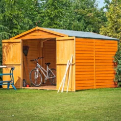 Shire 12 X 8ft Shed Overlap Double Door - No Windows -Garantia Store 13082813 1534862497712136