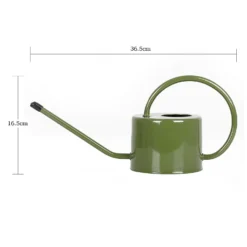 Homebase Metal Watering Can 1L - Moss -Garantia Store 13188716 1754928024812146