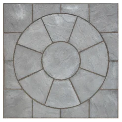 Stylish Stone Chantry Circle Paving Kit 1.5m Graphite -Garantia Store 13452042 6674935551693847
