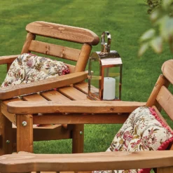 Anchor Fast FSC Weydale Rustic Alcove Garden Seat -Garantia Store 13452072 7034929385114368