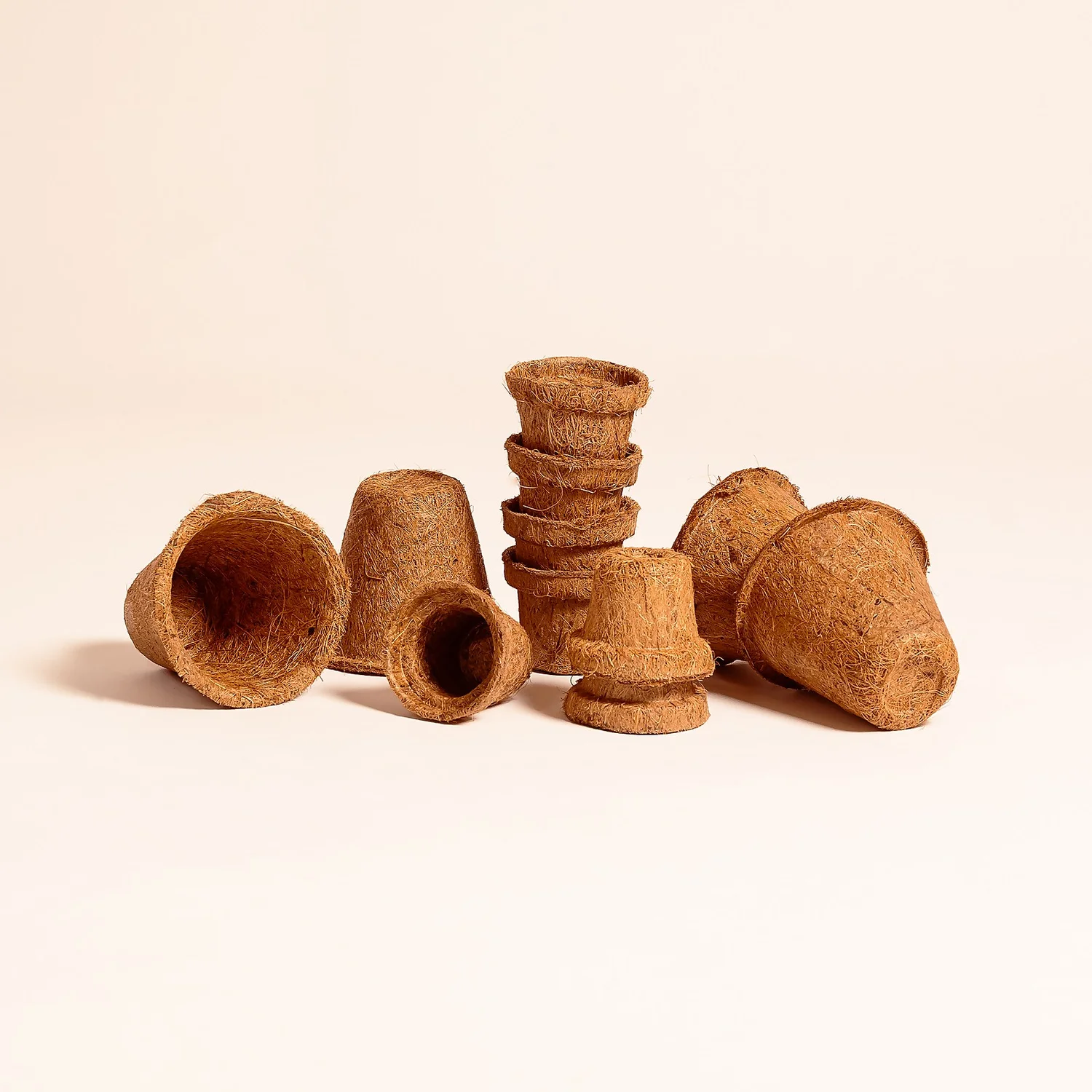 Coco & Coir Round Fibre Pot - 20cm 4 Coco & Coir Round Fibre Pot - 20cm - Image 4