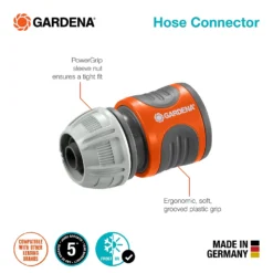 GARDENA Hose Connector And Water Stop Set -Garantia Store 13489630 1434976999395857