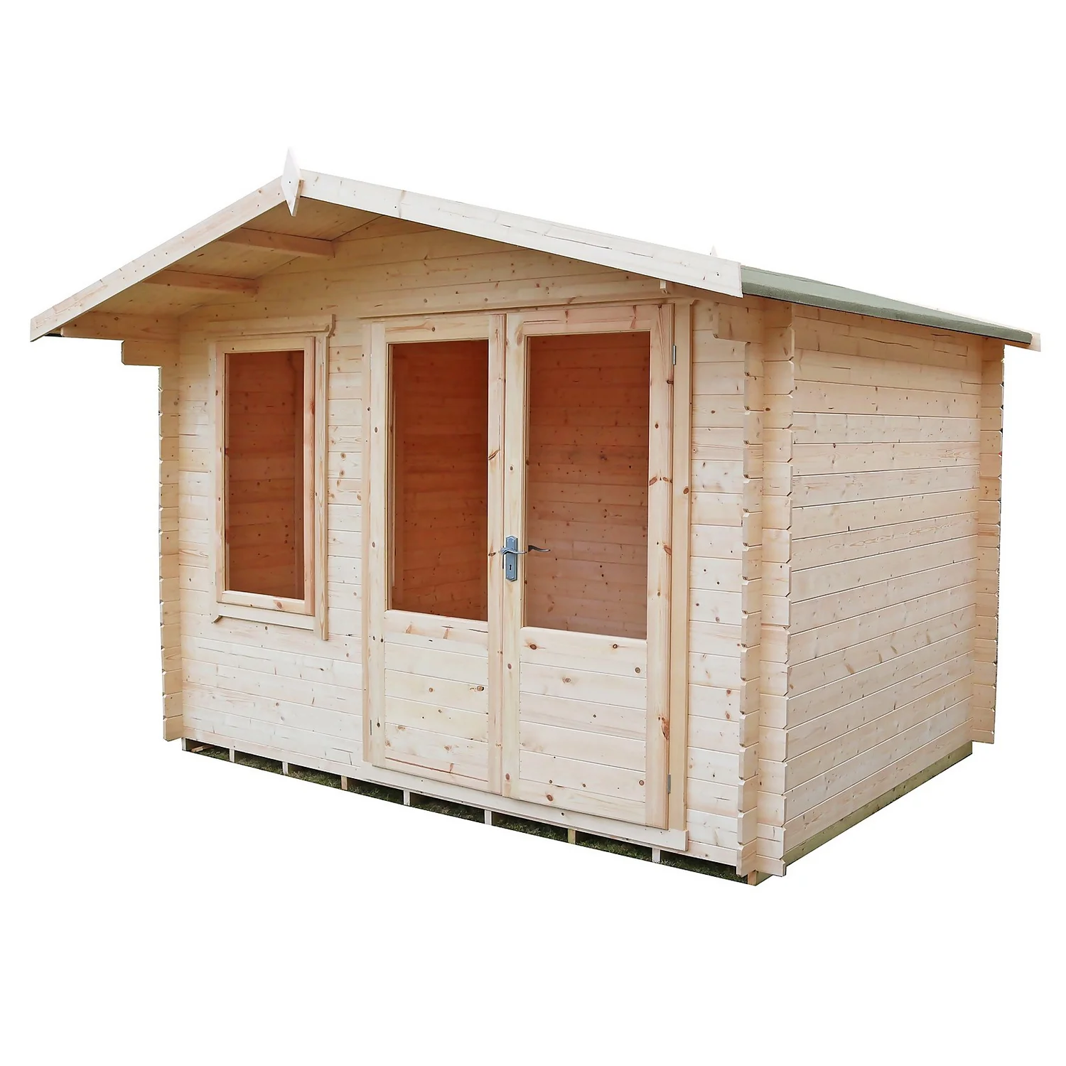 Shire 11 X 8ft Berryfield Log Cabin - Including Installation 1 Shire 11 X 8ft Berryfield Log Cabin - Including Installation
