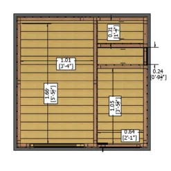 Shire 6 X 6ft Multi Store Garden Shed -Garantia Store 13505250 1624933733567394
