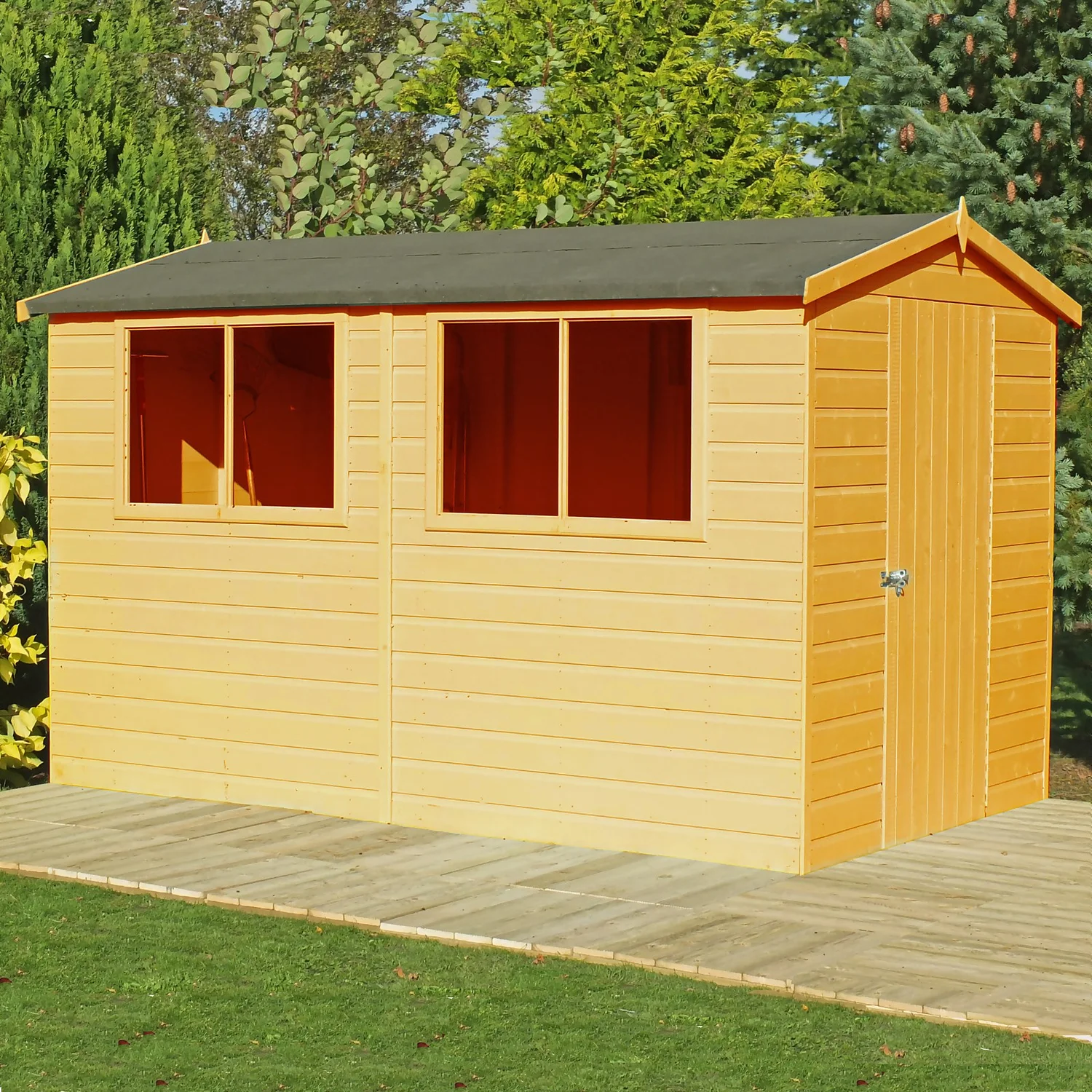 Shire 10 X 8ft Lewis Garden Shed - Including Installation 4 Shire 10 X 8ft Lewis Garden Shed - Including Installation - Image 4