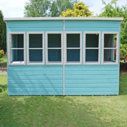 Shire 10 X 6ft Sun Pent Shed - Including Installation -Garantia Store 13505281 1164933734988107