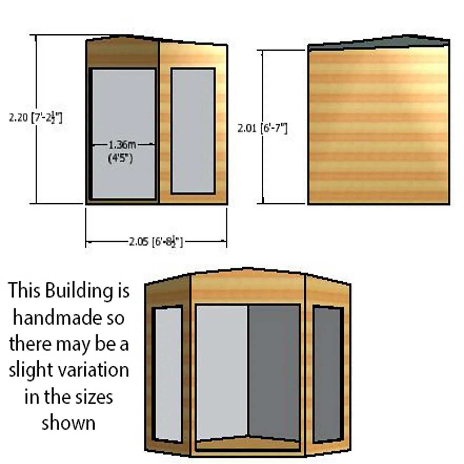 Shire 7 X 7ft Barclay Summerhouse - Including Installation 5 Shire 7 X 7ft Barclay Summerhouse - Including Installation - Image 5