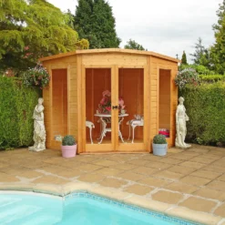Shire 7 X 7ft Barclay Summerhouse - Including Installation 17 Shire 7 X 7ft Barclay Summerhouse - Including Installation -Garantia Store 13505305 3094931992988598