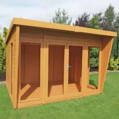 Shire 10 X 10ft Highclere Double Door Summerhouse - Including Installation -Garantia Store 13505324 1214933734601605