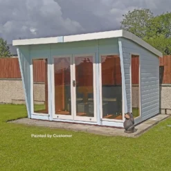 Shire 10 X 10ft Highclere Double Door Summerhouse - Including Installation -Garantia Store 13505324 8244933734549009
