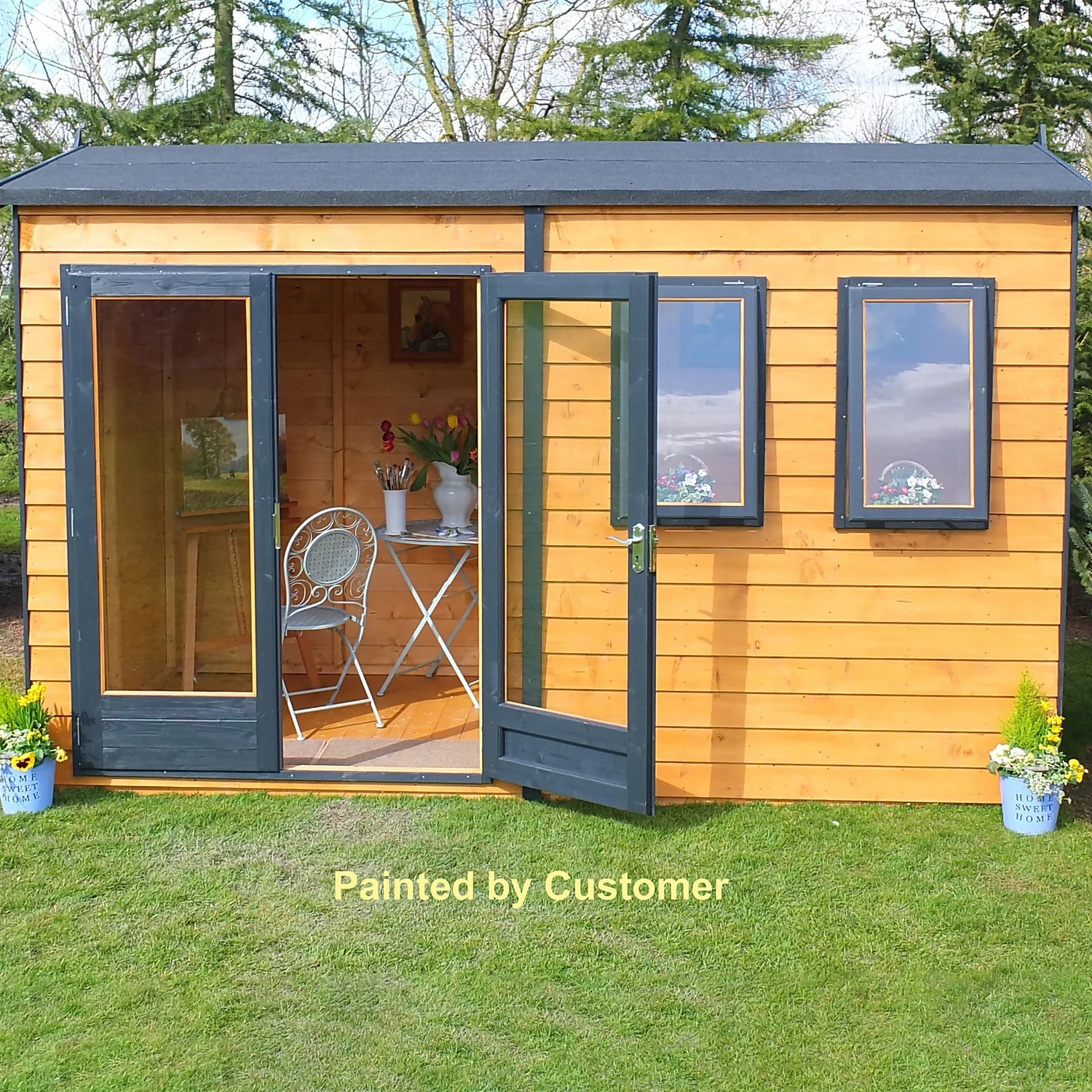 Shire 10 X 7ft Double Door Garden Office - Including Installation 8 Shire 10 X 7ft Double Door Garden Office - Including Installation - Image 8