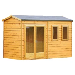 Shire 10 X 7ft Double Door Garden Office - Including Installation