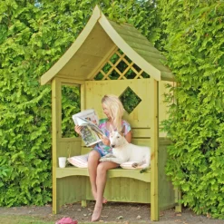 Shire 4x2ft Arum Garden Arbour 8 Shire 4x2ft Arum Garden Arbour -Garantia Store 13505351 1254932698218683