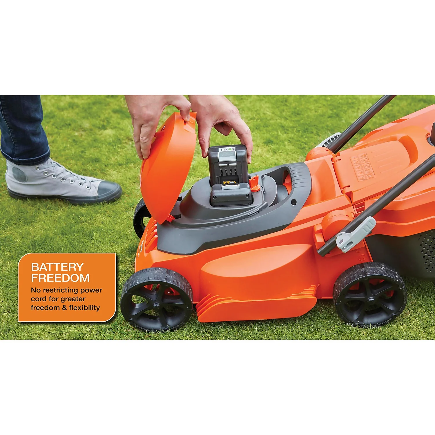 Flymo 40V SimpliStore 300R Li Cordless Lawn Mower - 30cm 3 Flymo 40V SimpliStore 300R Li Cordless Lawn Mower - 30cm - Image 3