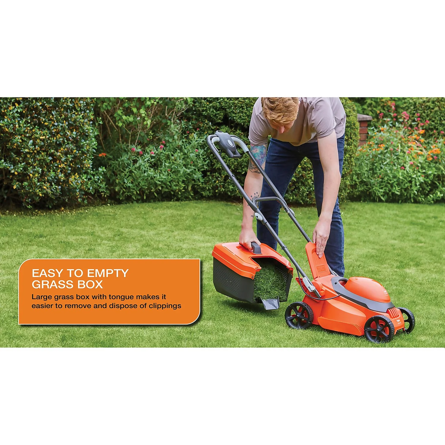 Flymo 40V SimpliStore 300R Li Cordless Lawn Mower - 30cm 4 Flymo 40V SimpliStore 300R Li Cordless Lawn Mower - 30cm - Image 4