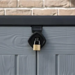 Keter Store It Out Ace Outdoor Garden Storage Shed 1200L - Grey / Graphite -Garantia Store 13531577 2124925770796016