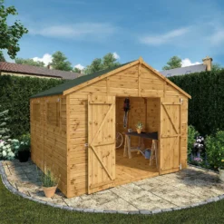 Mercia 10ft X 10ft Premium Shiplap Modular Workshop Shed - Including Installation -Garantia Store 13555751 1904949333174469