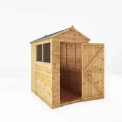Mercia 6ft X 4ft Premium Shiplap Reverse Apex Shed - Including Installation -Garantia Store 13555769 9194937163765039