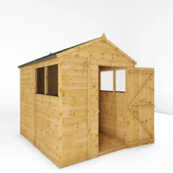 Mercia 8ft X 6ft Premium Shiplap Apex Shed -Garantia Store 13555773 1124949337438330