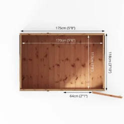 Mercia 6ft X 4ft Premium Shiplap Pent Shed 17 Mercia 6ft X 4ft Premium Shiplap Pent Shed -Garantia Store 13555794 1084949337863583